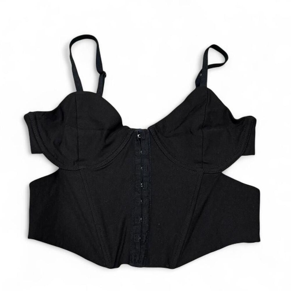 Garage Black corset top